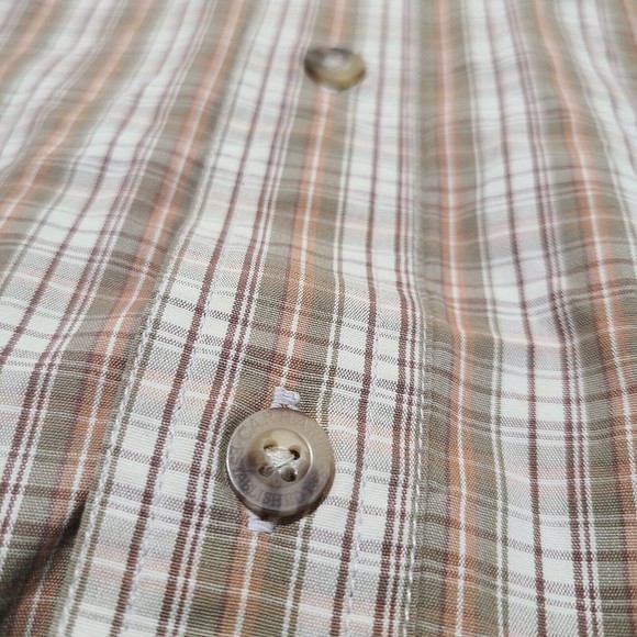 Carhartt XL Mens Button Down Short Sleeve Green - Picture 6 of 8